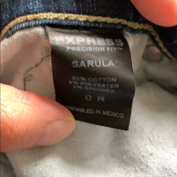 Vintage Express Bootcut / Flare Jeans SZ 0 - Picture 7 of 7